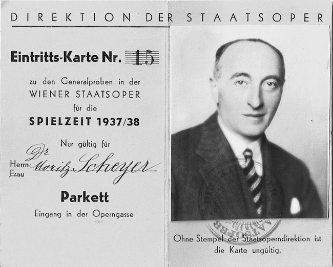 Moriz Scheyer en 1937