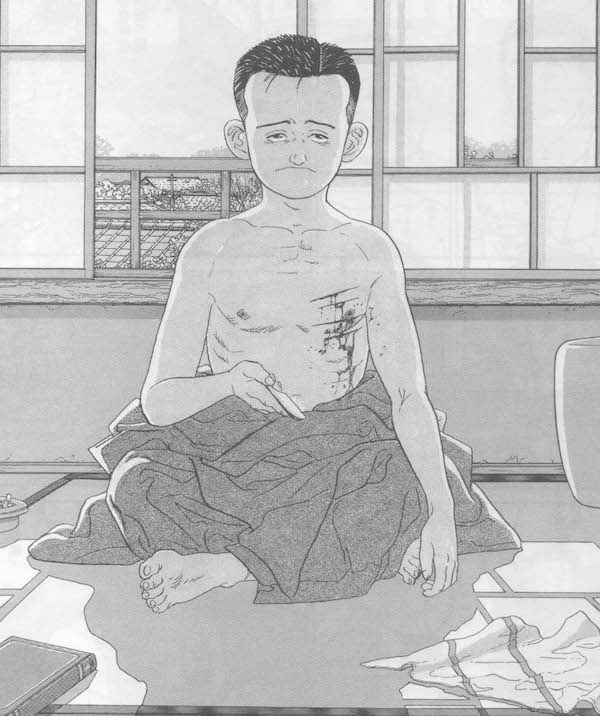 Ishikawa Takuboku, personnage principal du manga « Au temps de Botchan » de Jiro Taniguchi et Natsuo Sekikawa (Seuil)
