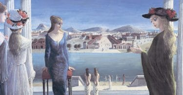 delvaux la terrasse gare femmes nues