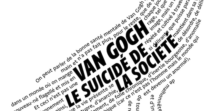 Antonin Artaud, Van Gogh le suicidé de la société