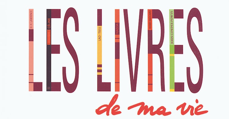 Henry Miller, Les livres de ma vie