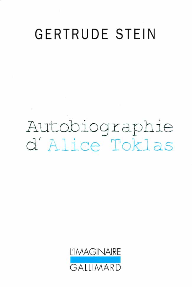 Gertrude Stein, Autobiographie d’Alice Toklas