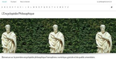 Un nouvel outil en ligne : L’Encyclopédie Philosophique