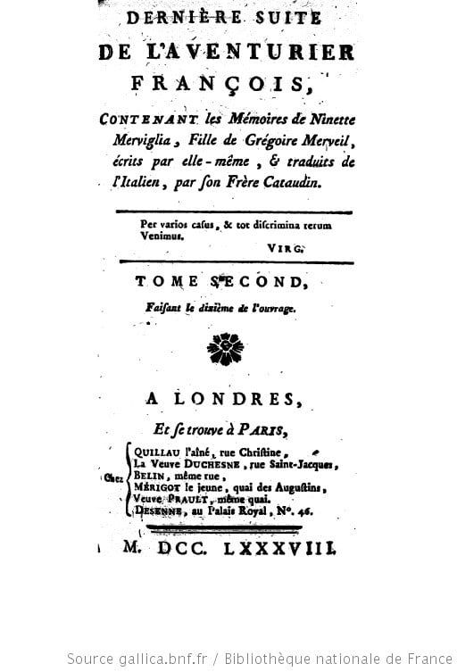 Robert-Martin Lesuire, Robert, ou Confessions d’un homme de lettres