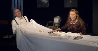 Le faiseur de théâtre. Mise en scène de Christophe Perton. Théâtre Déjazet Thomas Bernhard