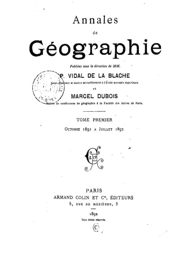 Le numéro 100 des numéros 100 : deux revues de géographie