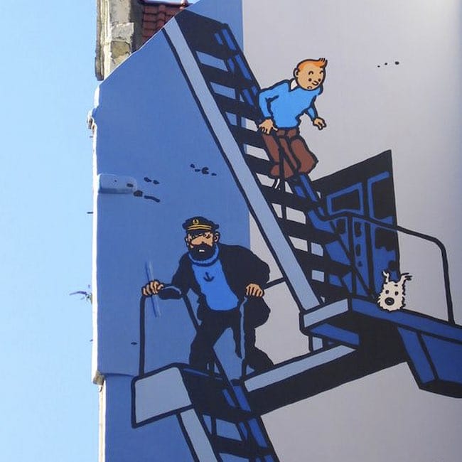 Jacques Langlois, Petit éloge de Tintin et Pierre Bénard, Toujours le nez dans ses Tintin !