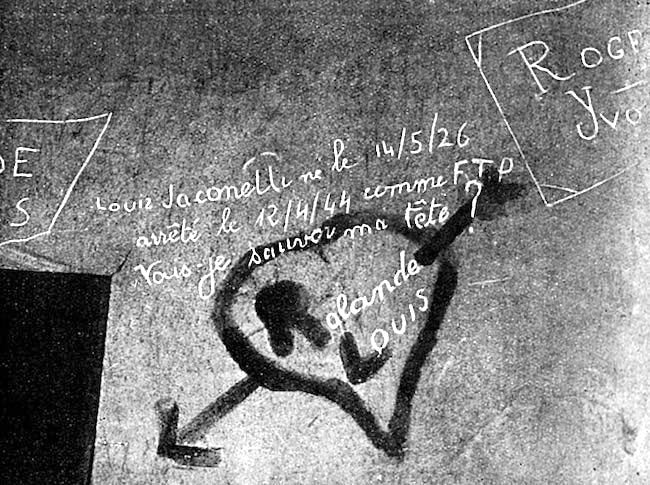 Henri Calet, Les murs de Fresnes : une mémoire en graffiti