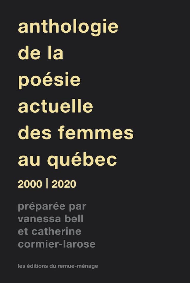 Deux anthologies de poétesses de France et du Québec