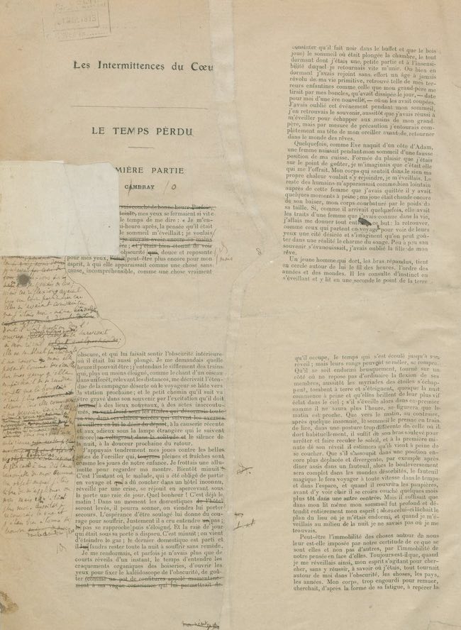 Le théorème de Proust, de Thierry Marchaisse