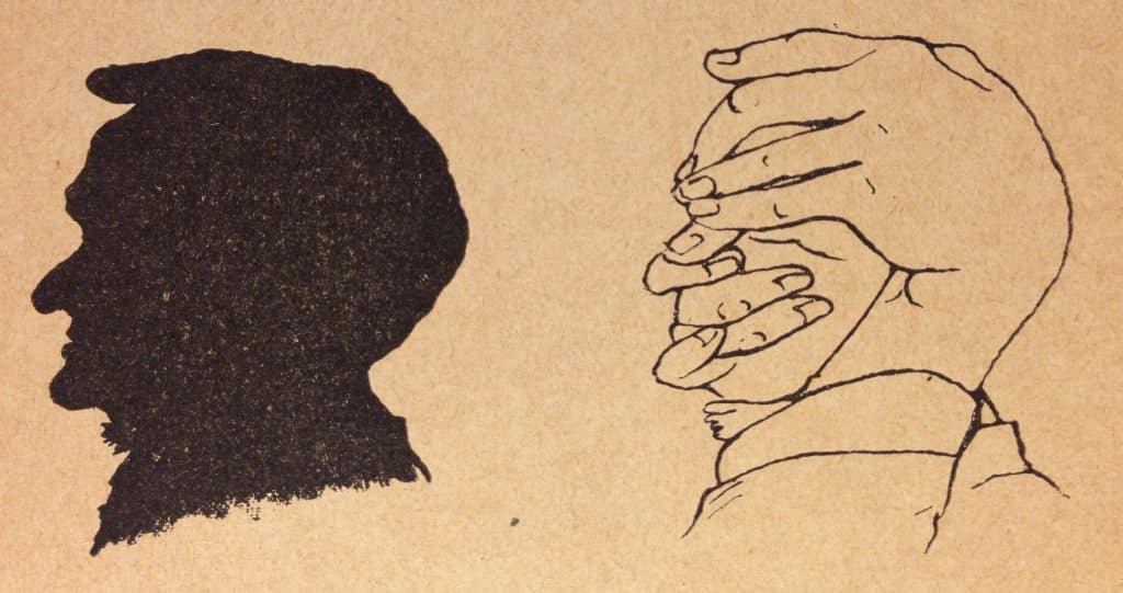 Silhouette de Richard Wagner