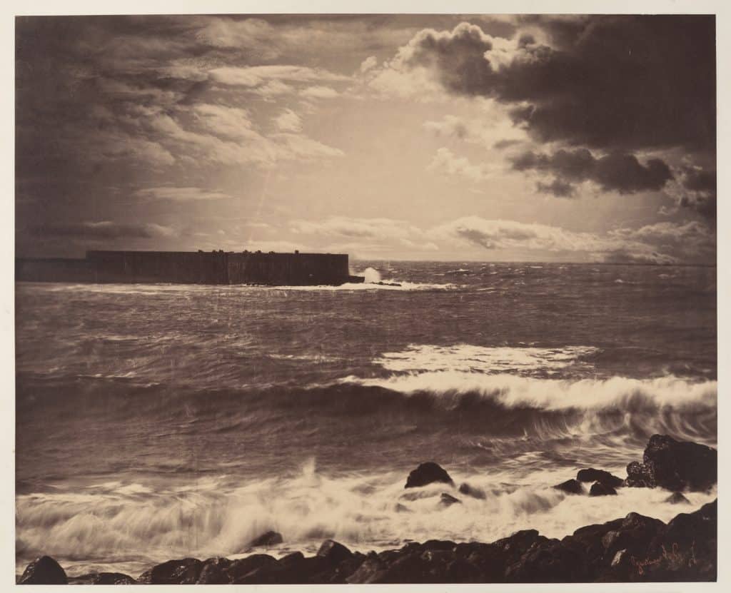 Gustave Le Gray, La grande vague – héliographie