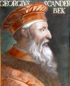 Robert Menasse, l'élargissement Portrait de Skanderbeg