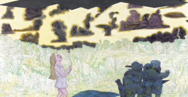 Pat Andréa (né en 1942) a l’occasion de contribuer à son tour à une édition d’Alice, dirigée par Diane De Selliers, faisant la part belle aux illustrations.