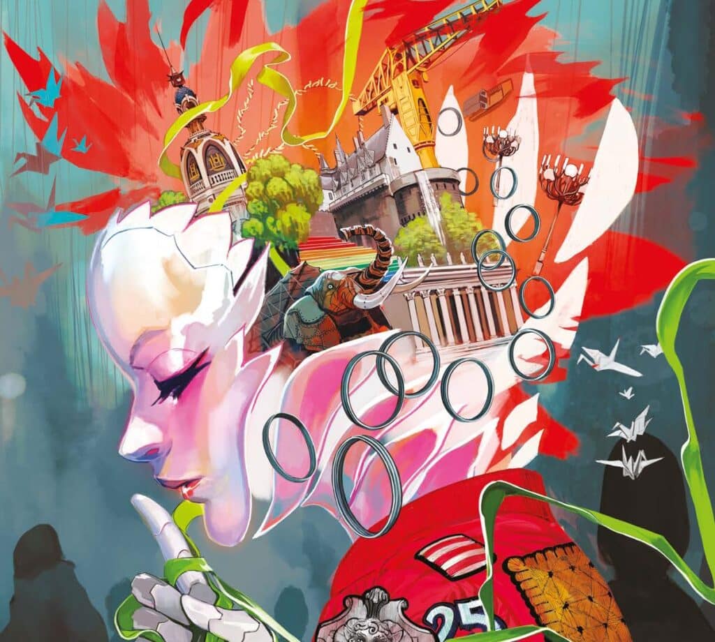 Affiche des Utopiales 2025 (Détail) © Utopiales