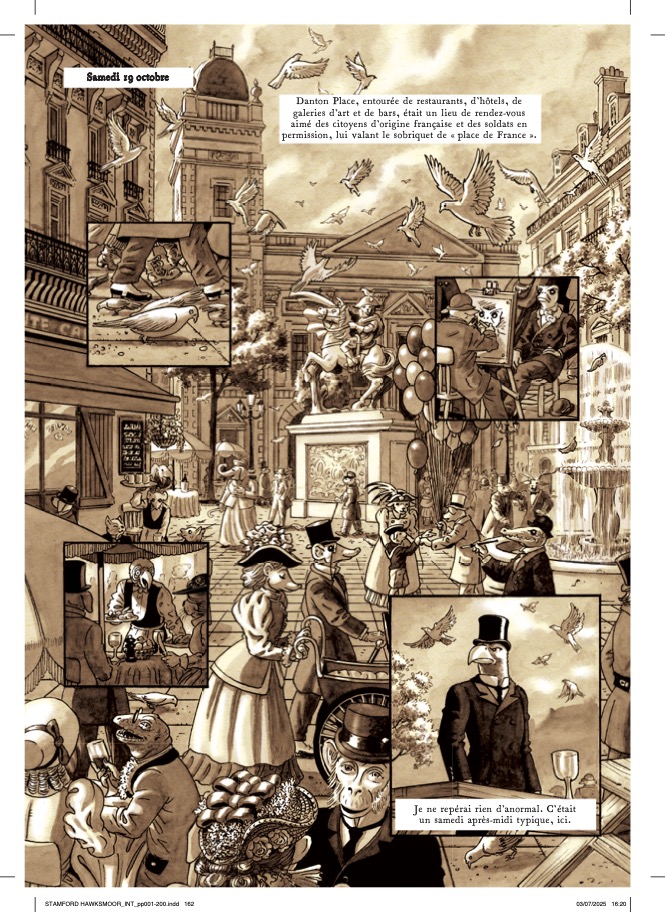 "Les Carnets de Stamford Hawksmoor", Bryan Talbot © Delirium