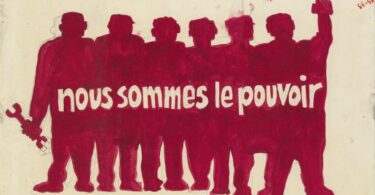 Jean-François Hamel entreprend, dans Les feuilles de l'après-mai