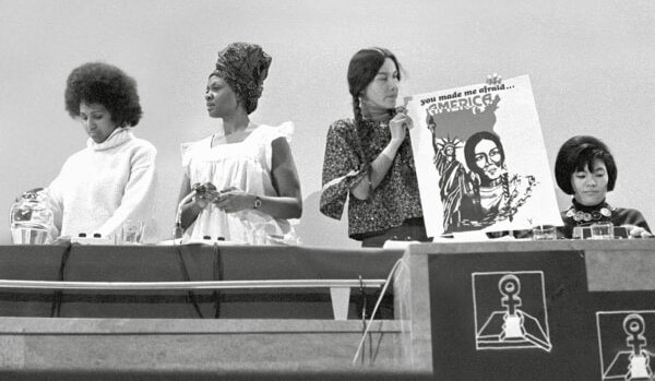 "Le Tribunal international des crimes contre les femmes. Un événement fondateur du féminisme", édité par Milène Le Goff (Détail) © Hors d'atteinte