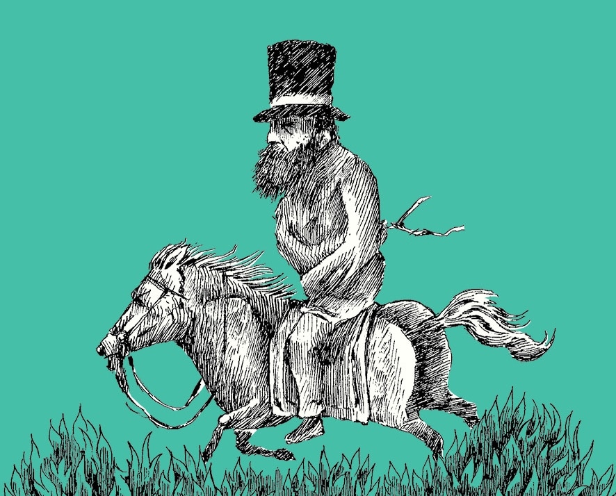 "Les nuages", Juan José Saer. L'illustration de la couverture a été réalisée par Nicolas Arispe (Détail) © Le Tripode